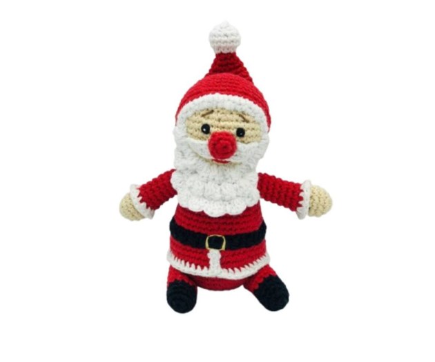 Santa Christmas rattle
